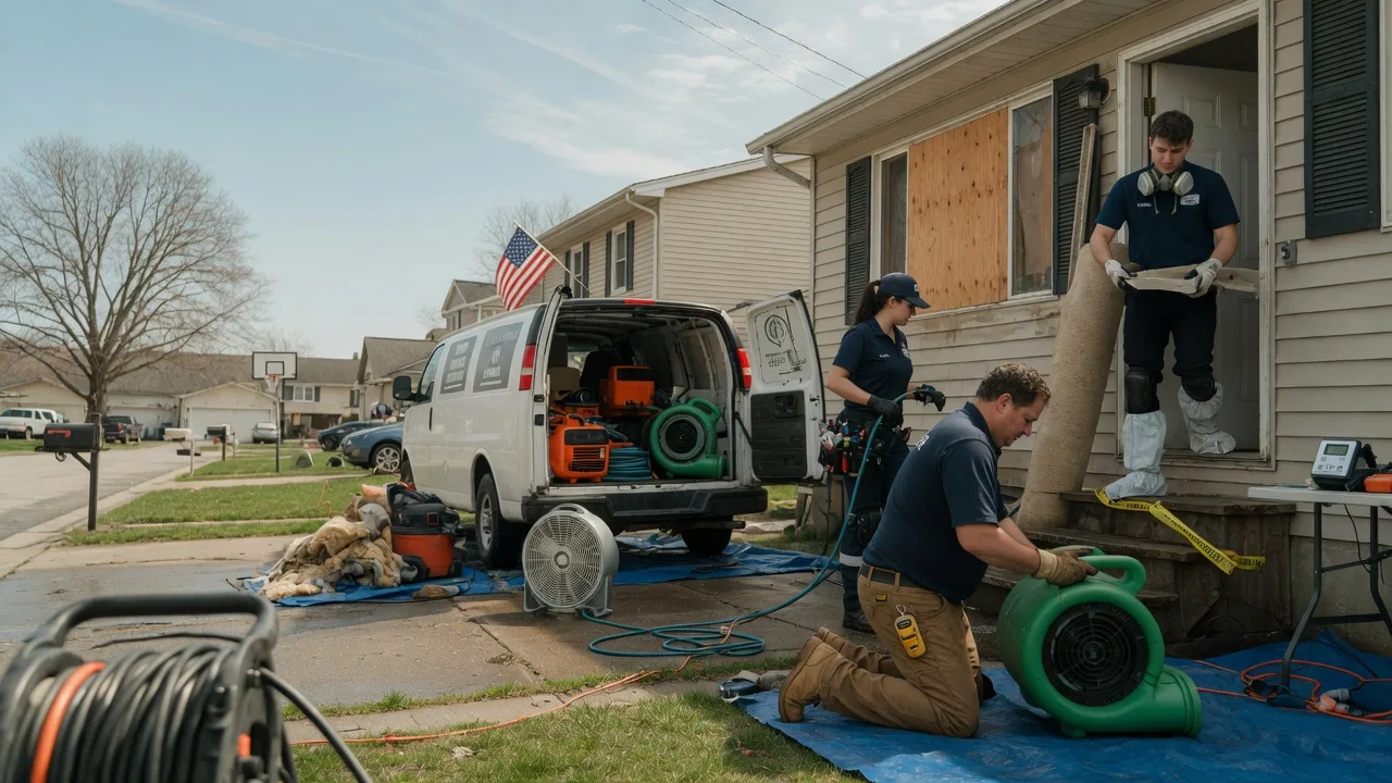 Water Damage Restoration in Hueysville, KY near me